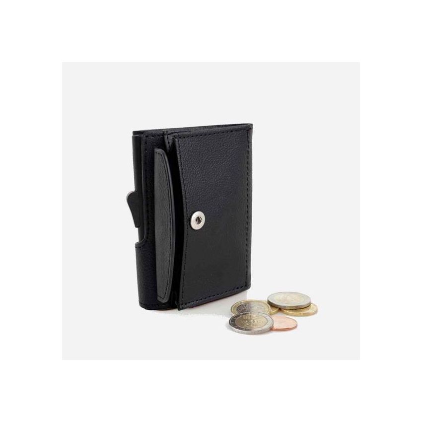 Coin Wallet Card and Coin Holder C-Secure, in PU