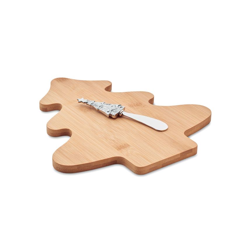 Bamboo cheese board set