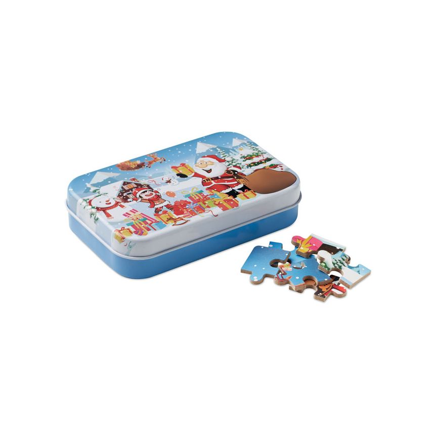 Christmas wooden puzzle