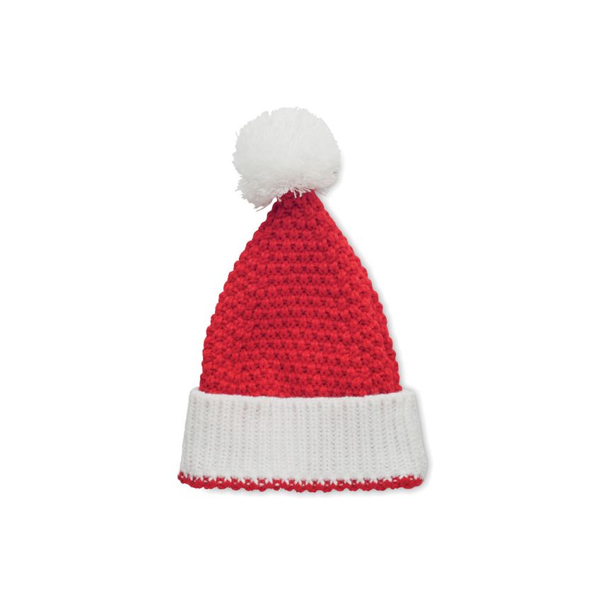 Knitted Christmas hat