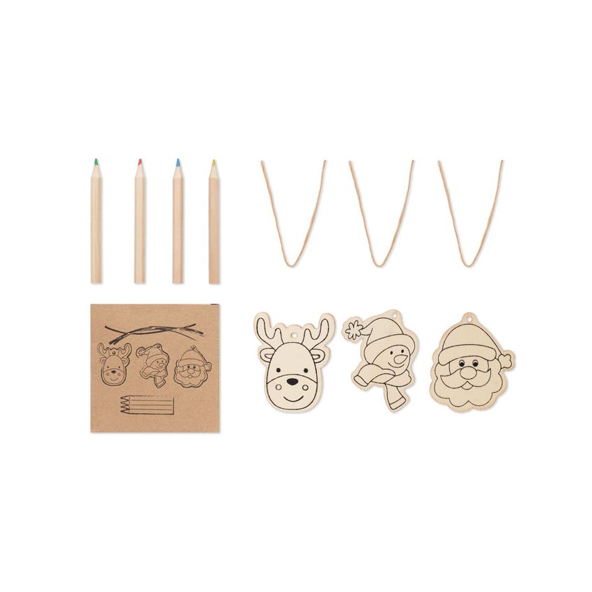 Christmas Figures Drawing Set