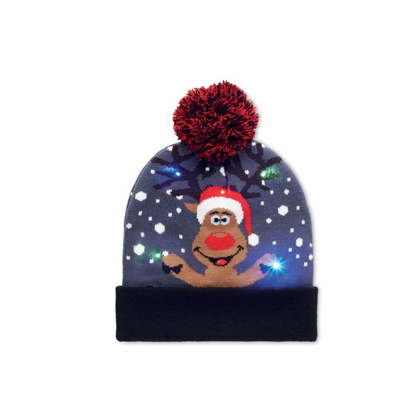 LED Knitted Christmas Hat