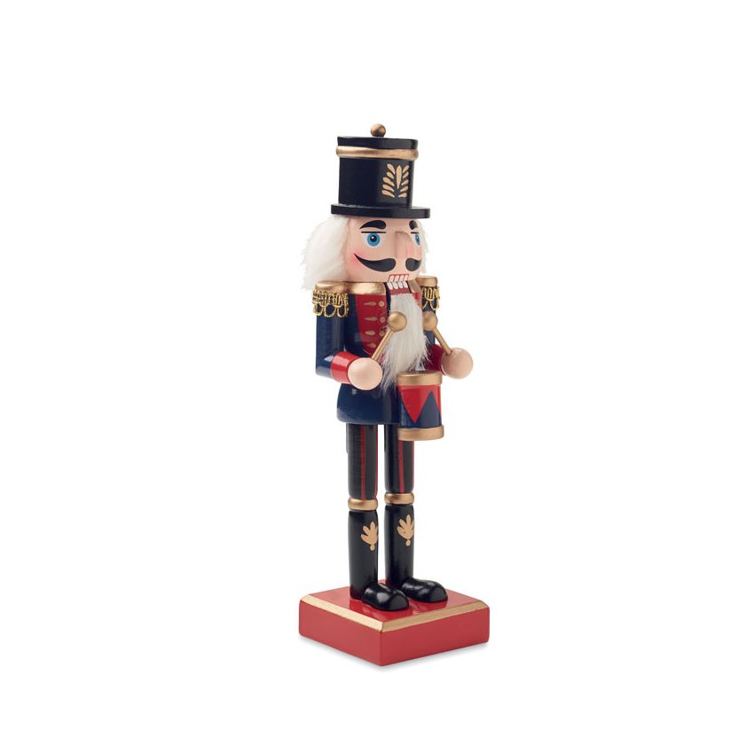 Wooden nutcracker ornament
