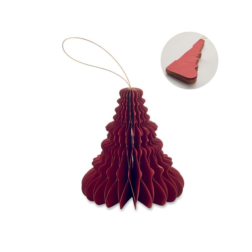Christmas tree paper ornament