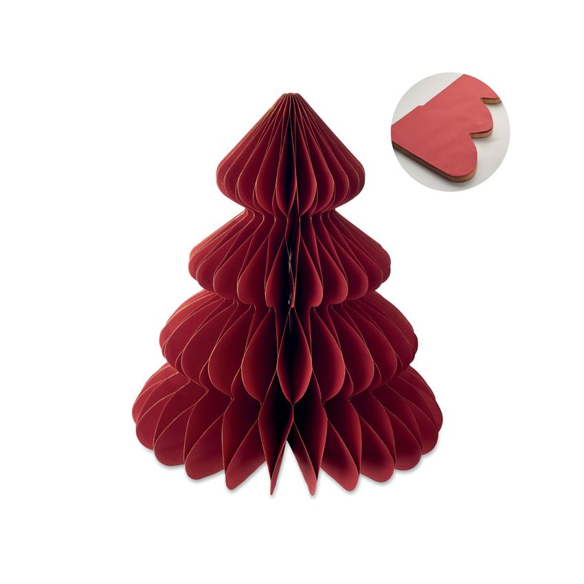 Paper Christmas tree ornament