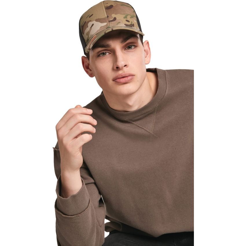 Retro Multicam Trucker Cap