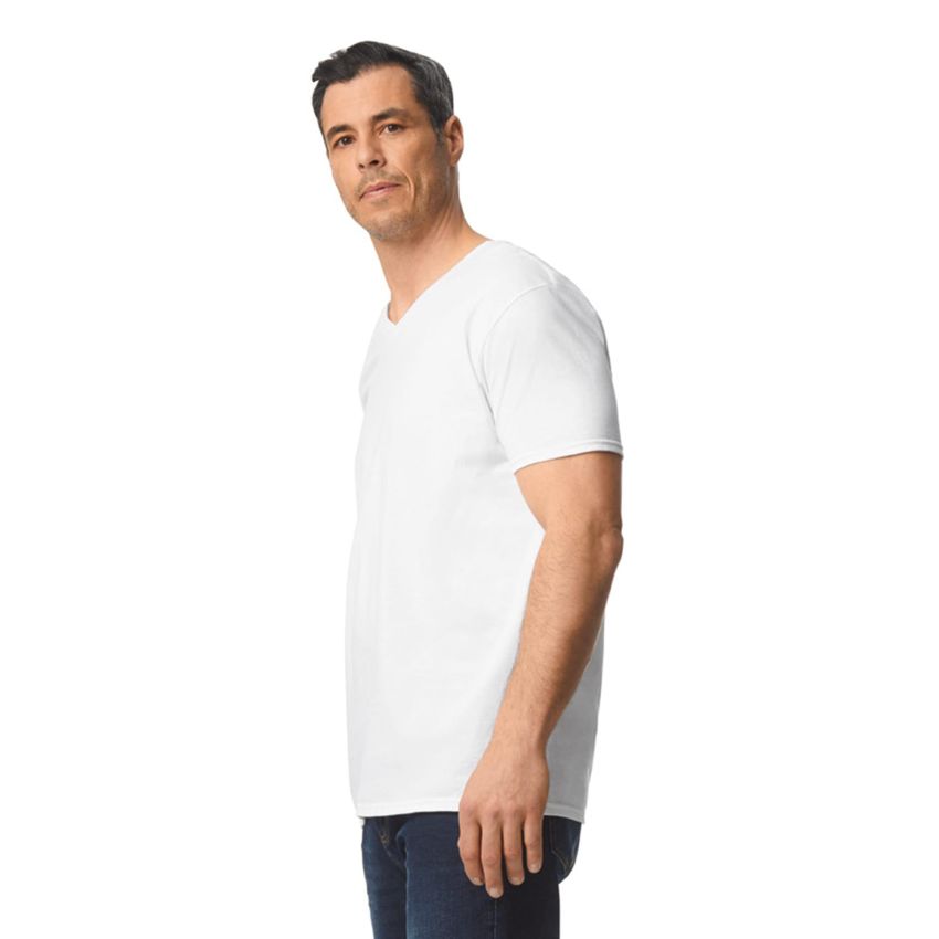 SOFT STYLE ADULT V-NECK T-SHIRT Men's V-neck T-shirt