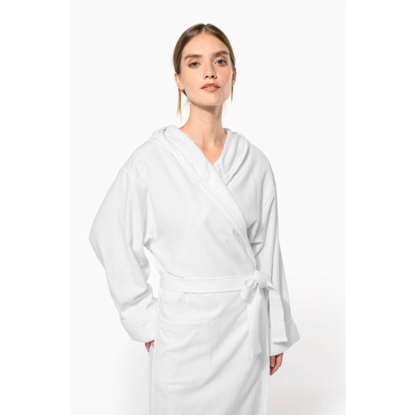 Hooded Organic Bathrobe