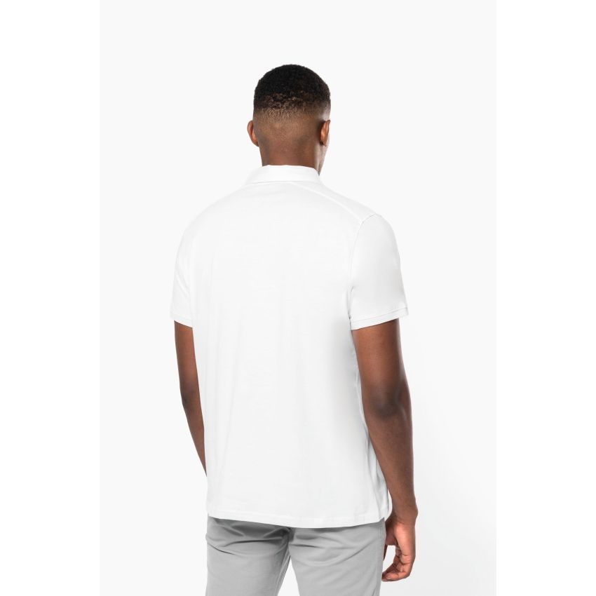 Men's short-sleeved polo shirt