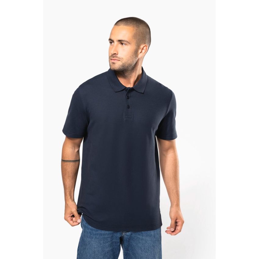 Unisex pique polo shirt