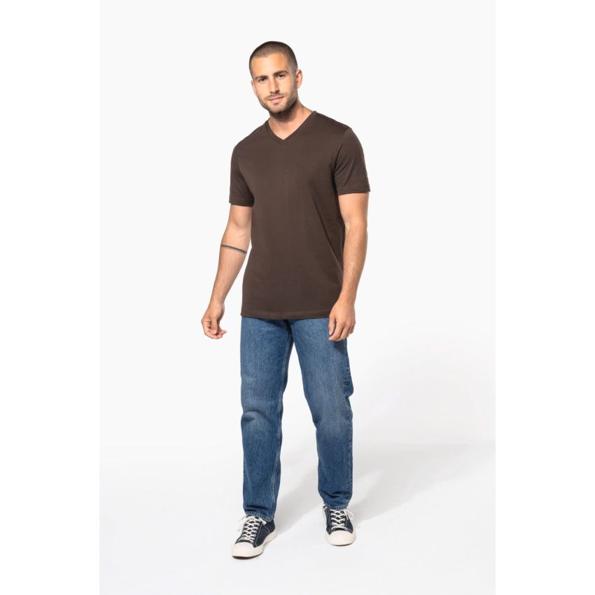 Short-sleeve V-neck T-shirt