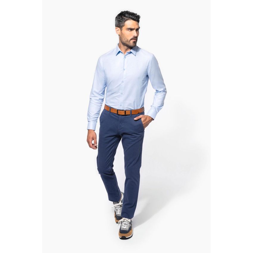 Men's long sleeve Oxford shirt
