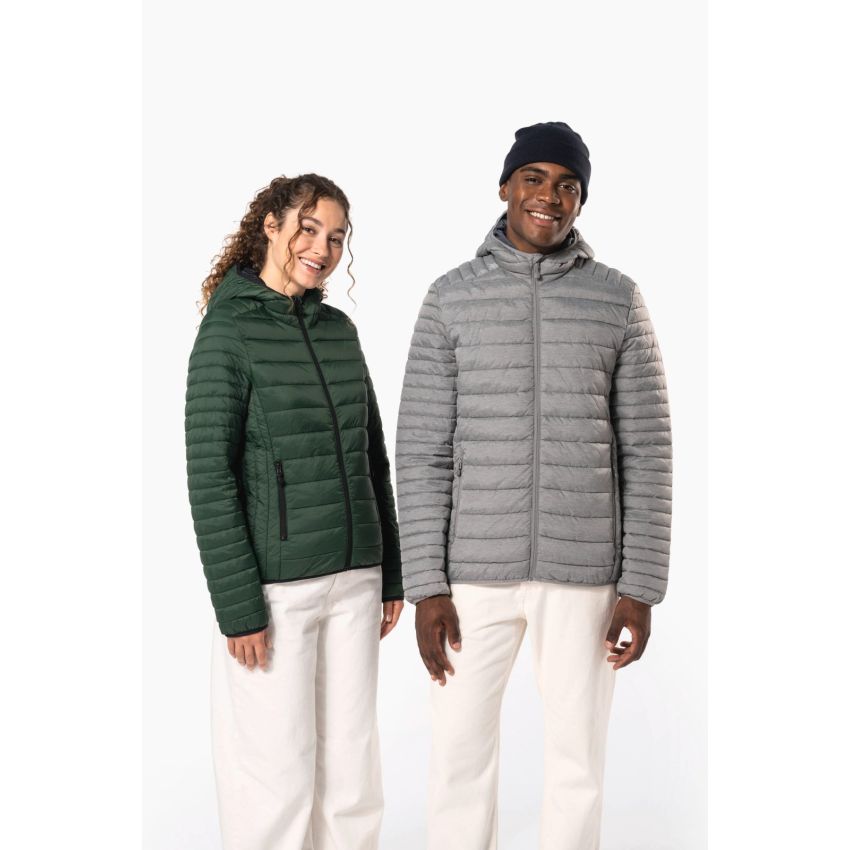 Light padded jacket with hood