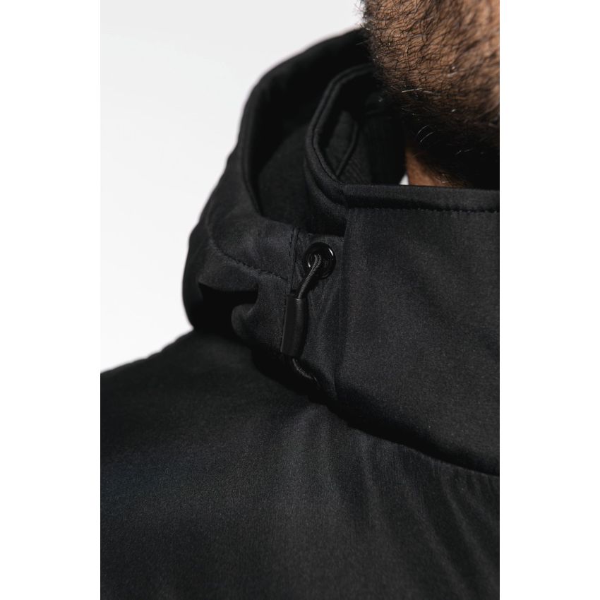Parka with removable hood