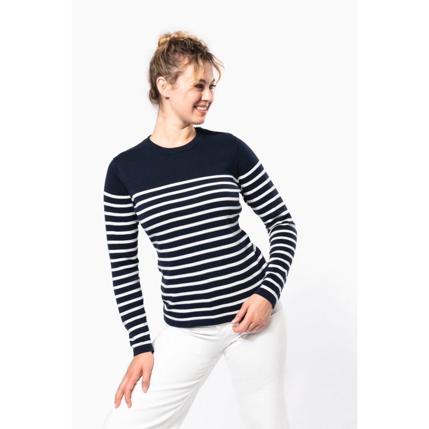 Ladies' sailor-style jumper