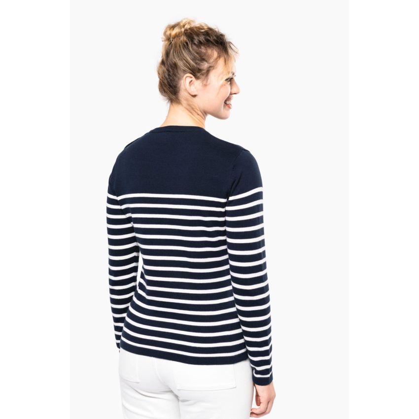 Ladies' sailor-style jumper