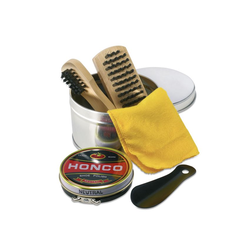 Shoe polishing kit