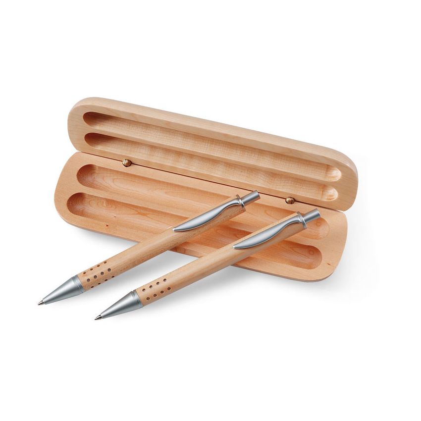 Pen and mechanical pencil set