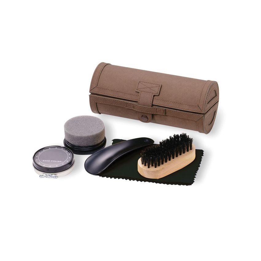 Shoe cleaning travel kit