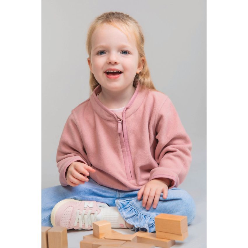 Children's 1/2 zip fleece pullover