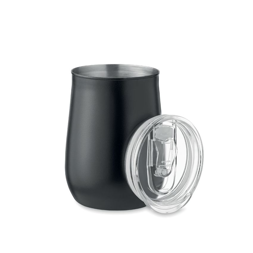 Recycled stainless steel cup
