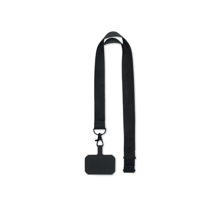 Lanyard phone holder