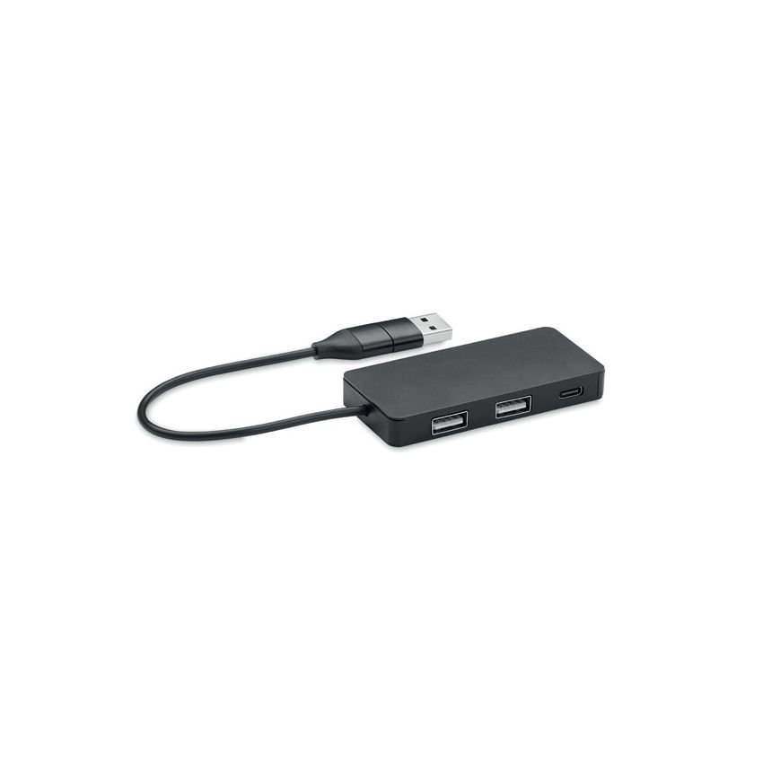 3-port hub with 20 cm cable
