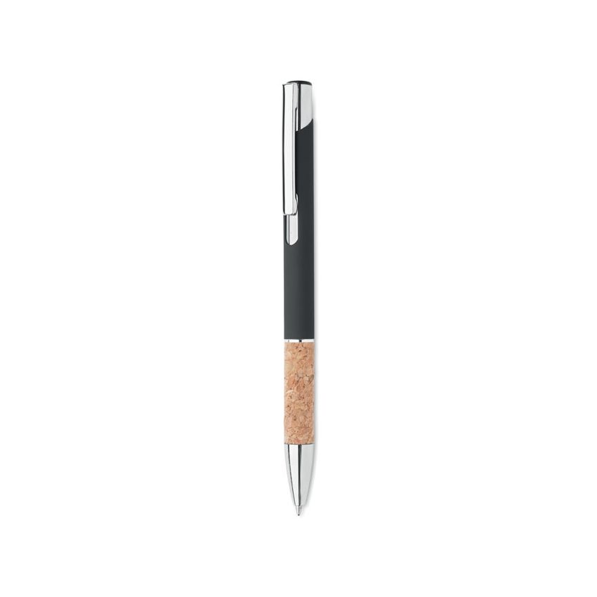 Aluminium pen with cork