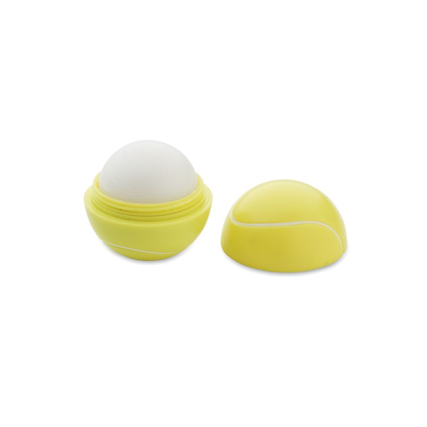 Tennis ball-shaped balm