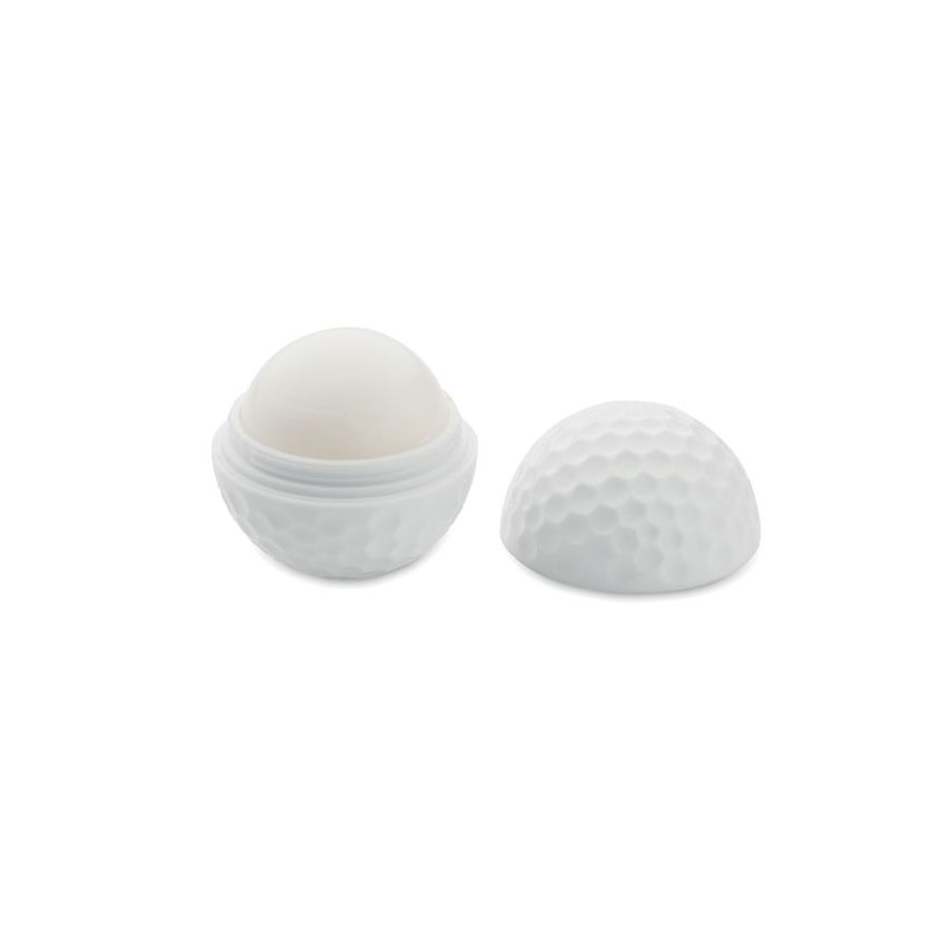 Golf ball-shaped balm