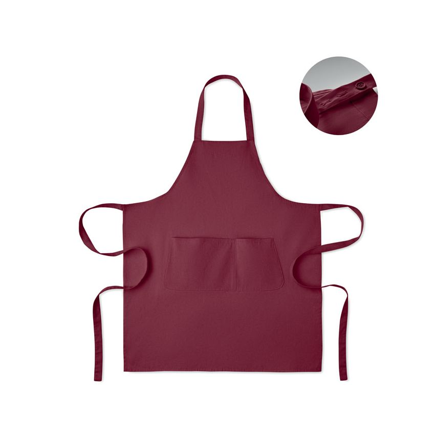 Organic cotton apron 240 gsm