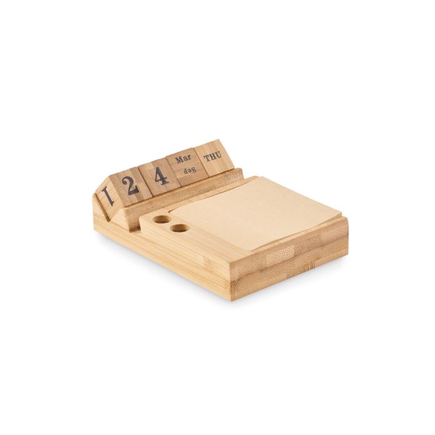 Bamboo desktop calendar