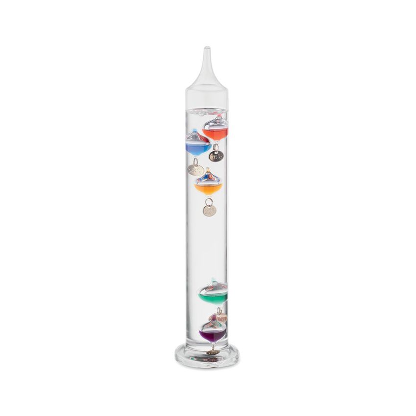 Galileo glass thermometer 28cm