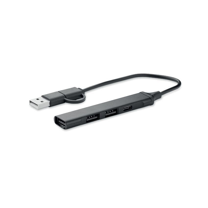 4-port USB Hub 19 cm