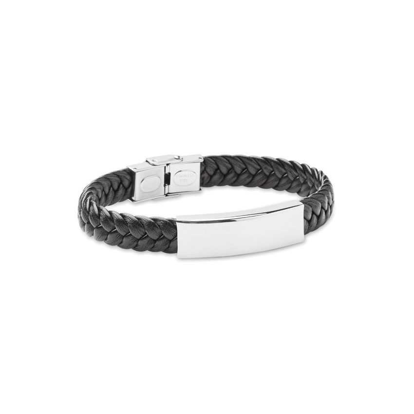 Synthetic leather bracelet
