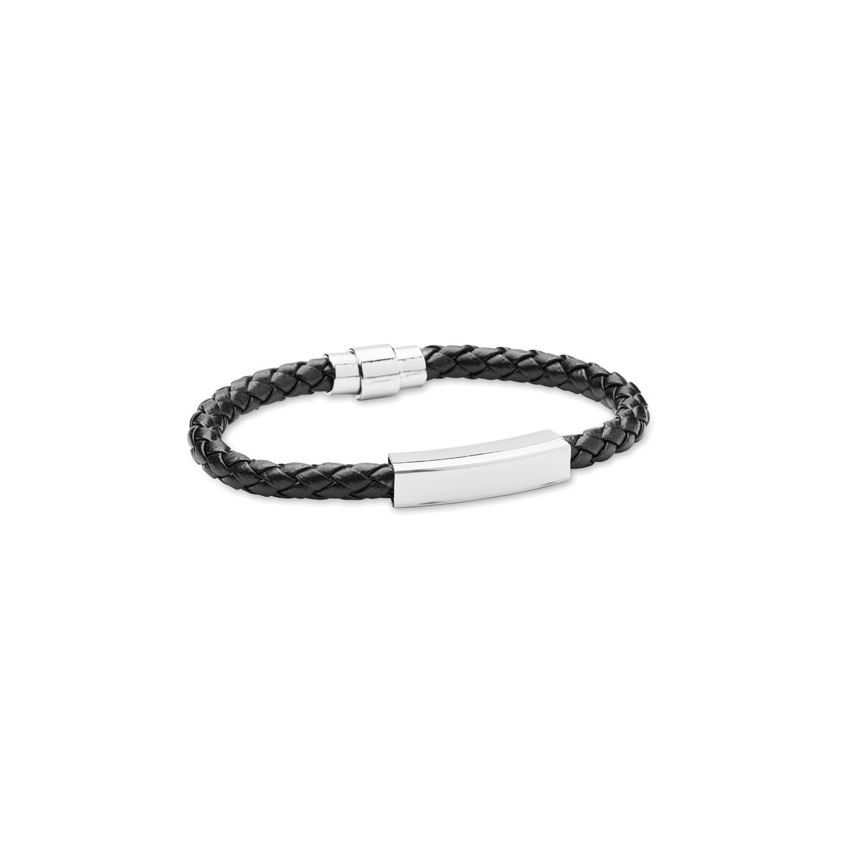 Synthetic leather bracelet