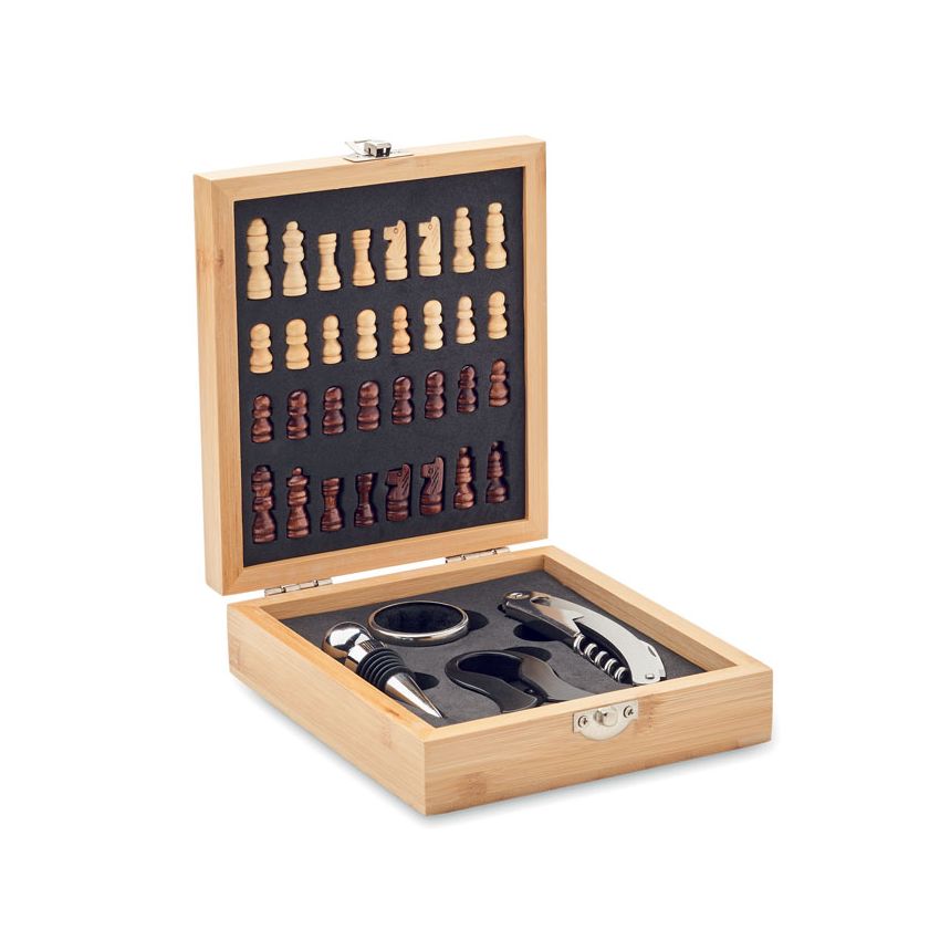 Chessboard Wine Set