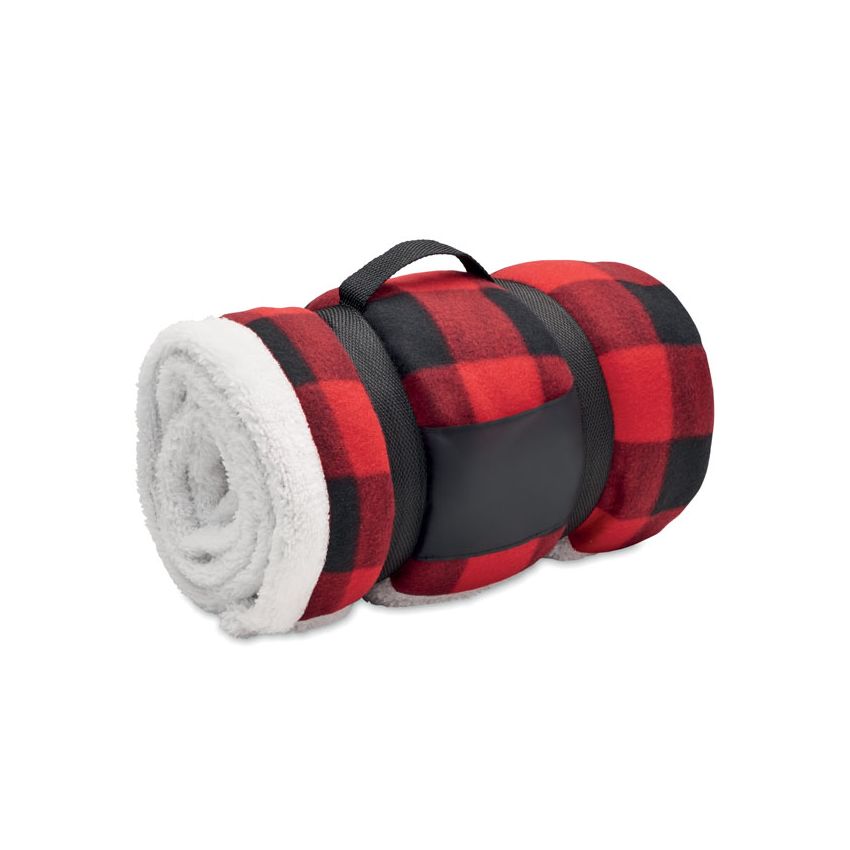 RPET Sherpa Fleece Blanket