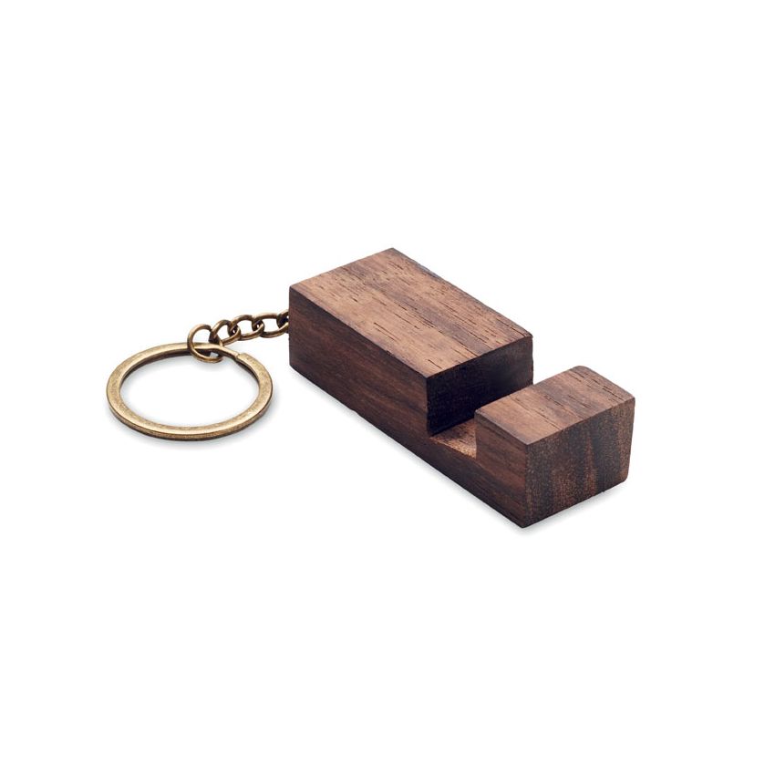 Keyring mobile phone holder