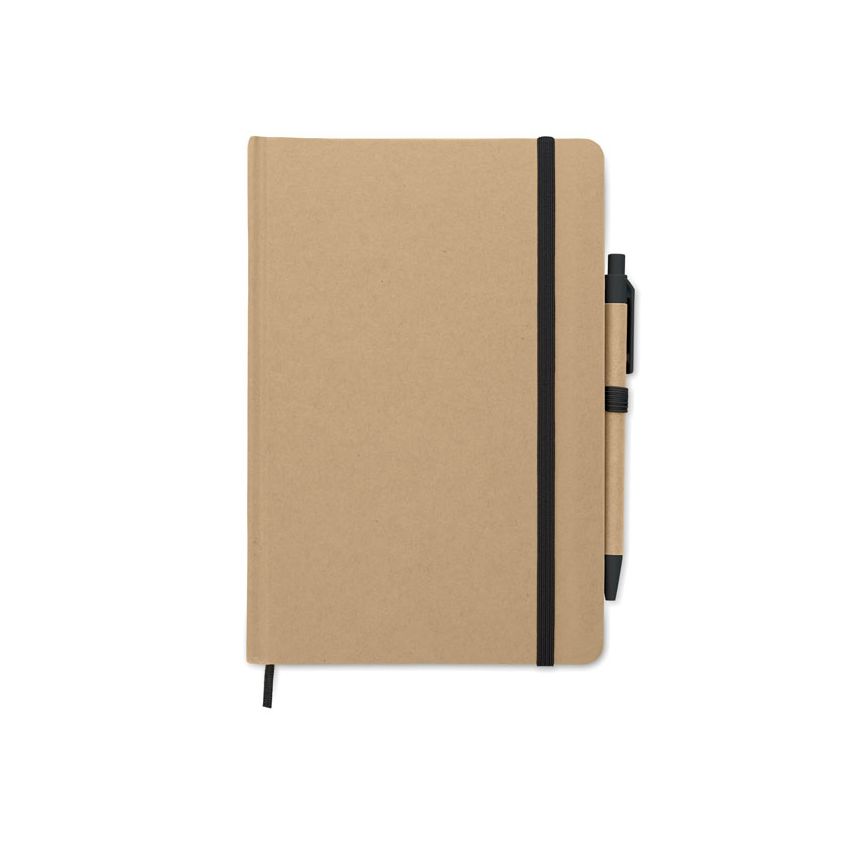 A5 notebook in recycled card