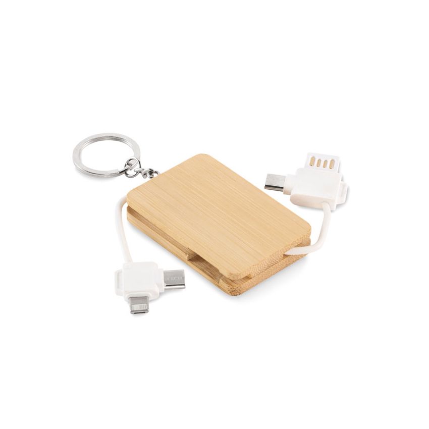Keyring charging cable