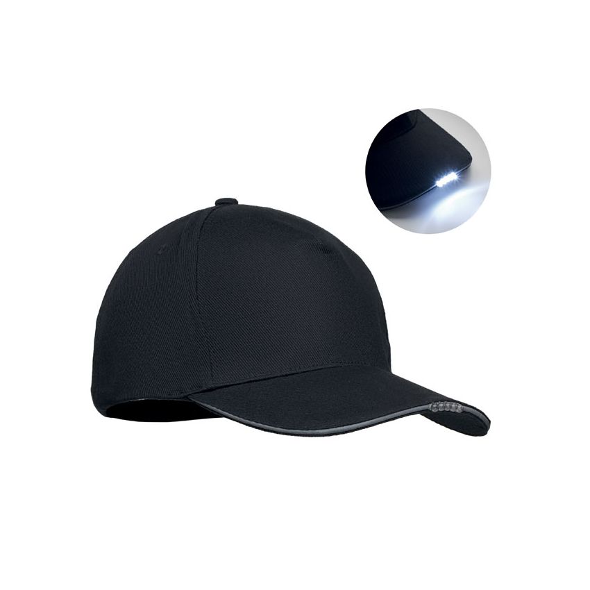 5-panel 220g LED Cap