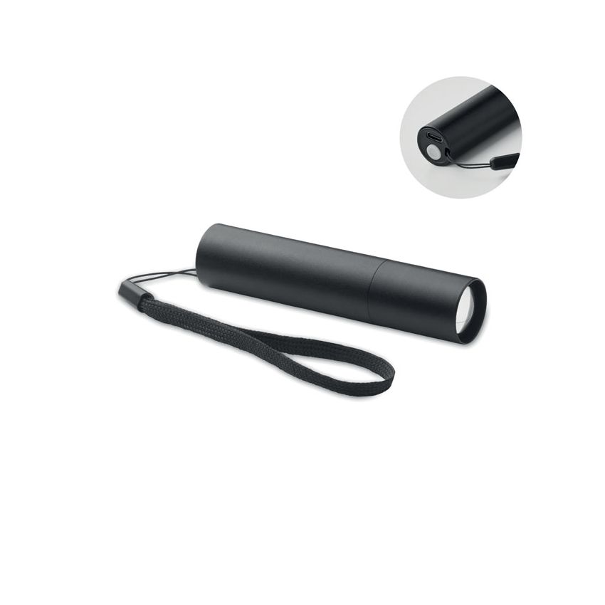 Rechargeable aluminium torch