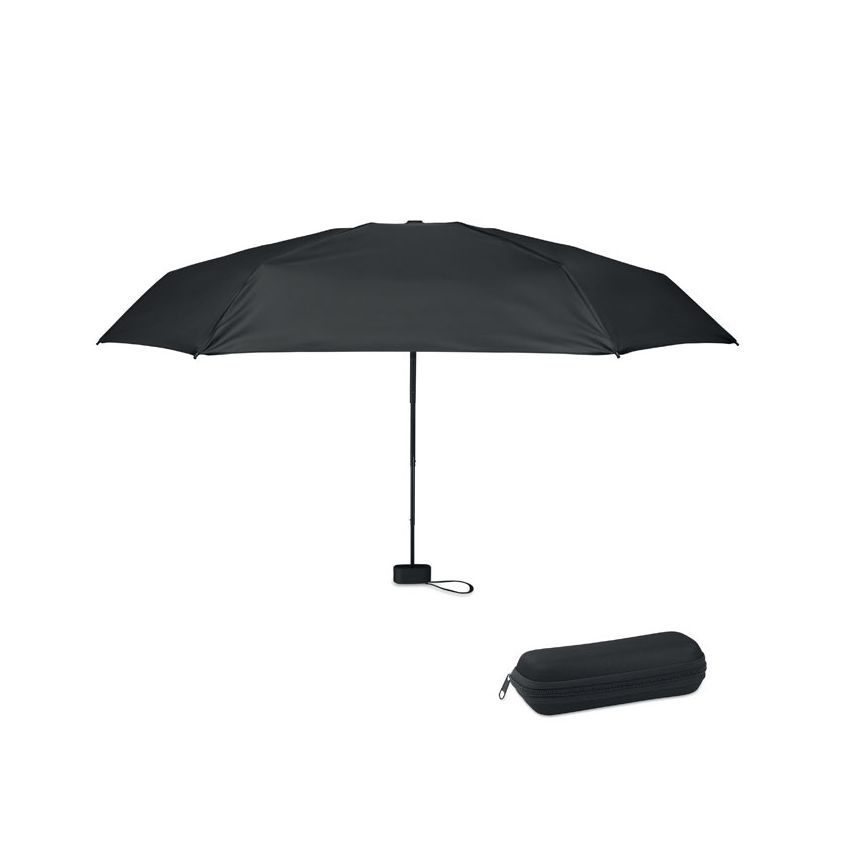 Folding umbrella in case