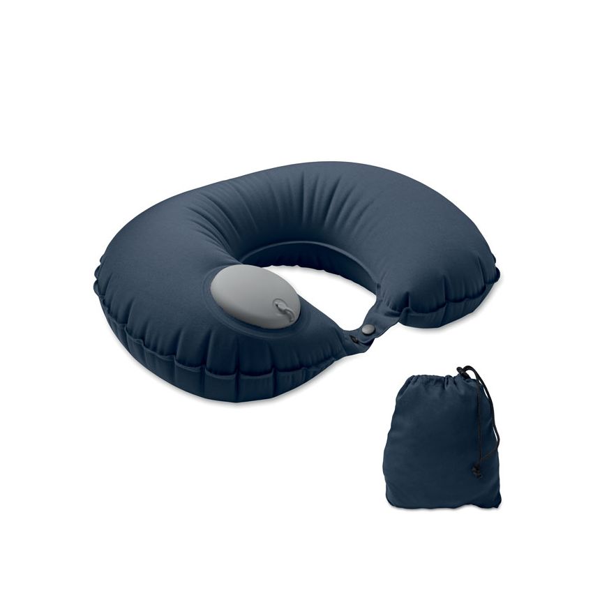 Inflatable travel pillow