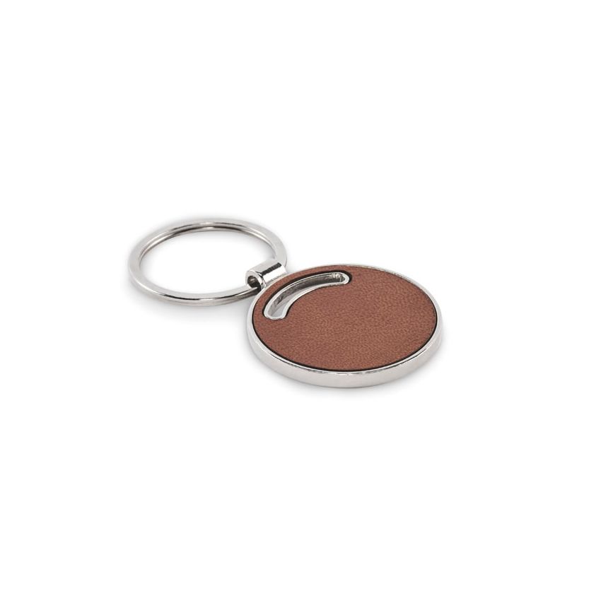 Round-shaped keyring