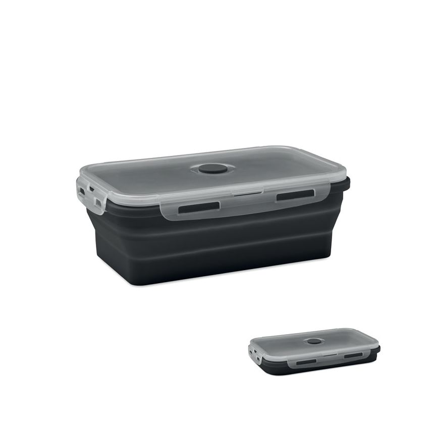 Collapsible silicone lunchbox