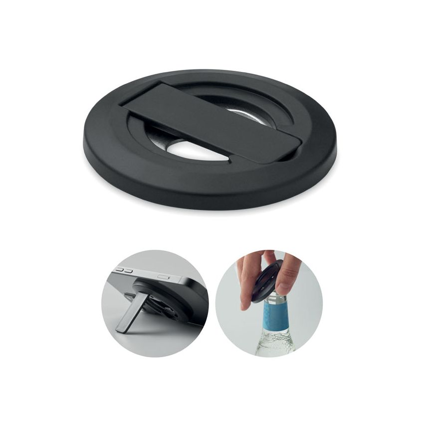 Mobile phone holder and opener