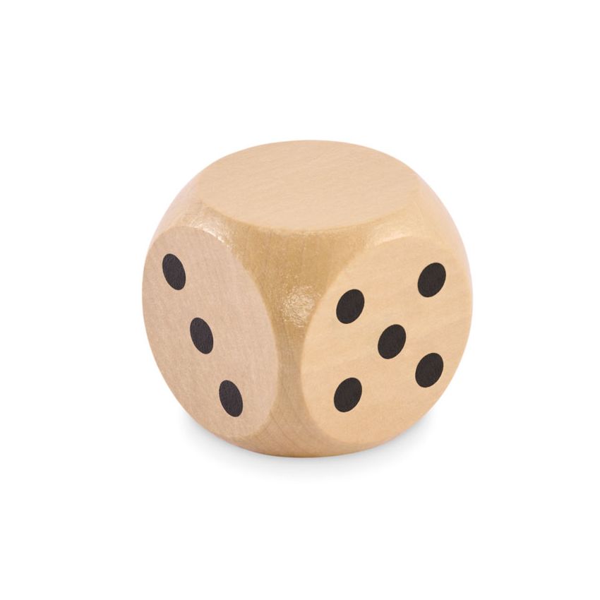 Schima wooden dice 5cm di