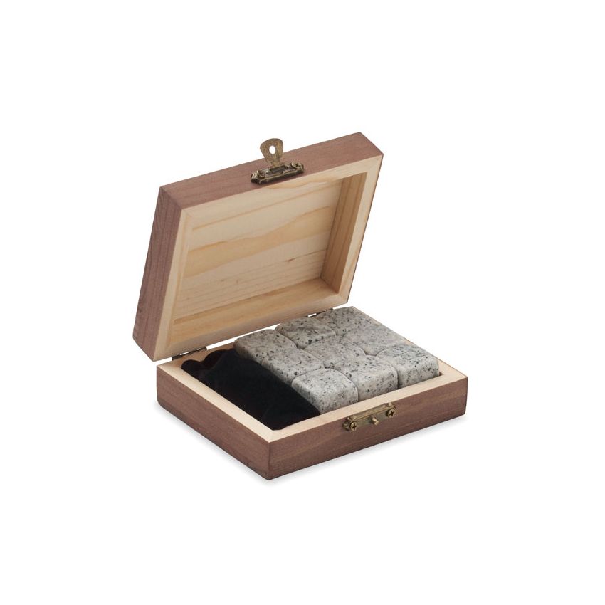 Box with 9 ice stones